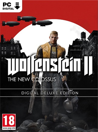 Wolfenstein II: The New Colossus Digital Deluxe Edition (PC) - Steam Key - GLOBAL Wolfenstein II: The New Colossus Digital Deluxe Edition (PC) - Steam Key - GLOBAL